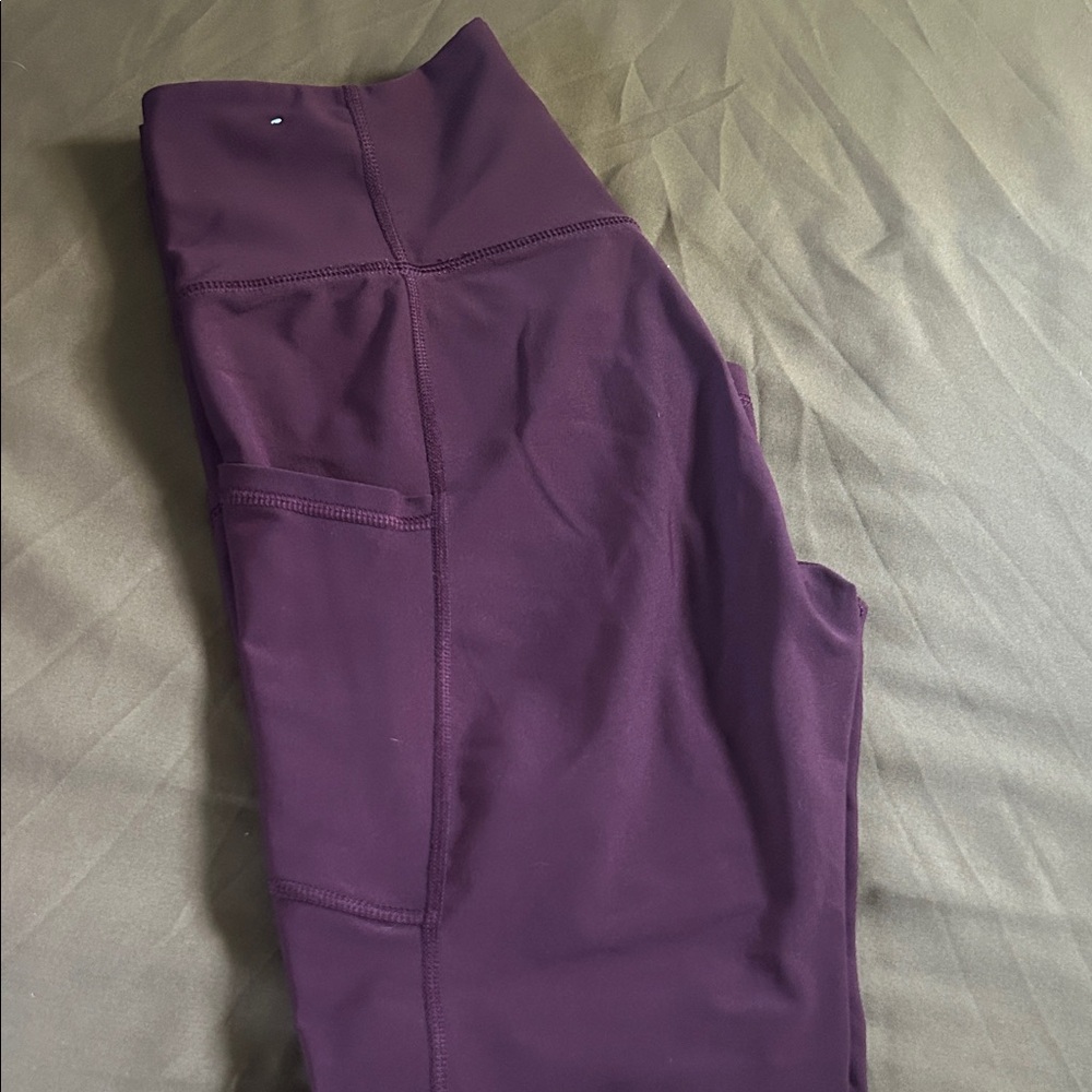 Old Navy Maroon High-Rise Leggings